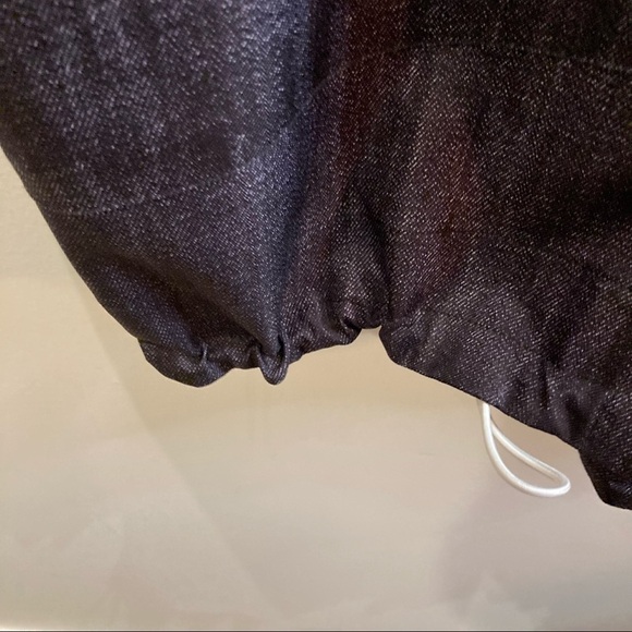 SOSKEN Sz 1-2 (US 22) Honor Denim Soft Shell Rain Jacket Coat Oversized - Picture 6 of 14